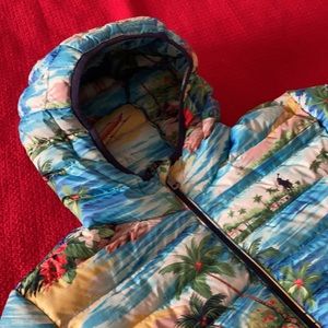RARE tiki down puffer by Ralph Lauren, in Boys XL / Women’s Medium